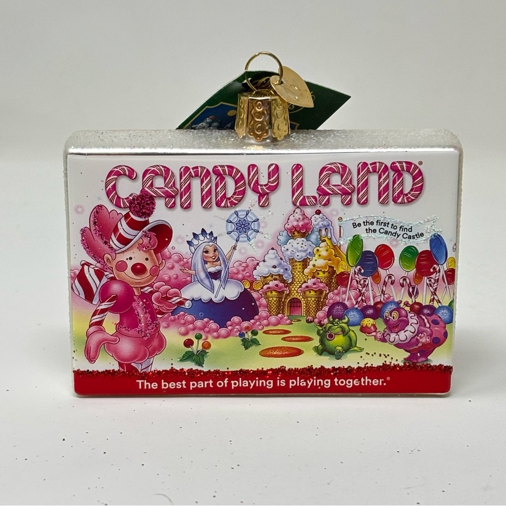 Old World Christmas OWC Candy Land Glass Christmas Ornament NWT